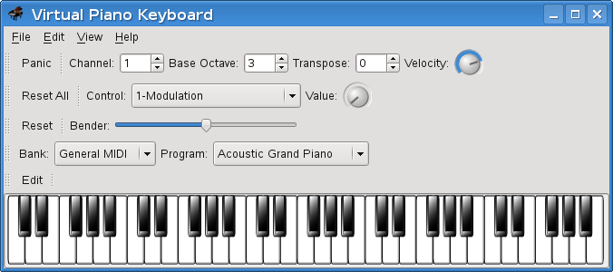 MidiPiano - MIDI File Player/Recorder