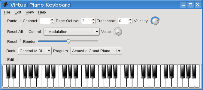 virtual midi keyboard ableton